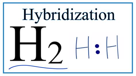 Hybridization of H2 - YouTube