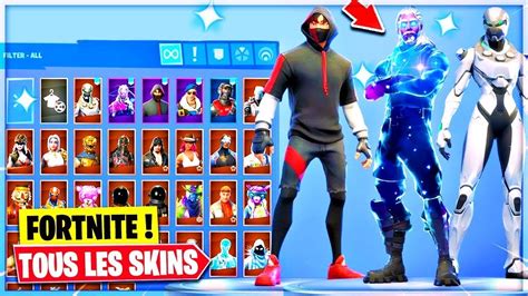 Comment Avoir Tous Les Skins Fortnite Youtube