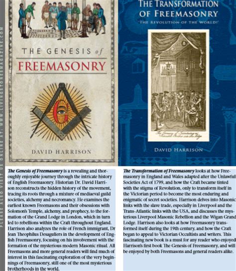 Articles By David Harrison In Masonic Magazines Living Stones Dr