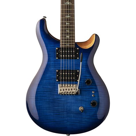 Prs Se Cu Y L Zel Elektro Gitar Faded Blue Burst Doremusic