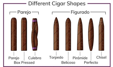 Types Of Cigar Cigar Types Based On Size Shape And Flavor Teach Me Cigars