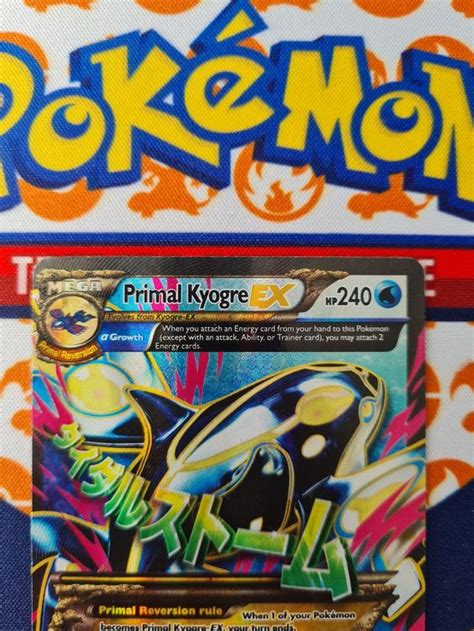 Primal Kyogre Ex Primal Clash Protoschock Englisch Kaufen Auf Ricardo