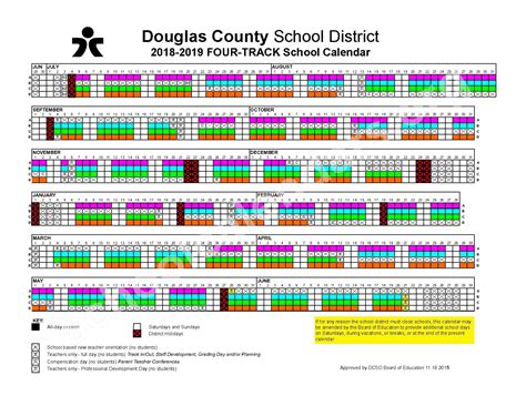 Douglas County School.Calendar - Corina Cherilyn