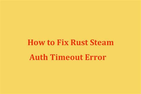 Disconnected Eac Authentication Timed Out Rust