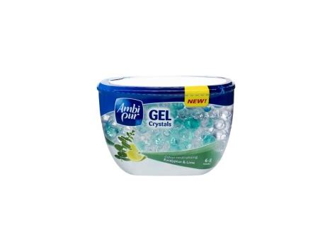 Ambi Pur Gel Crystals Eucalyptus Lime Gelinis Oro Gaiviklis G