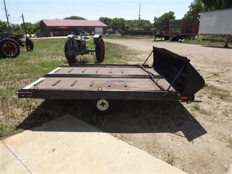 Shop Built Sa Snowmobile Trailer Bigiron Auctions