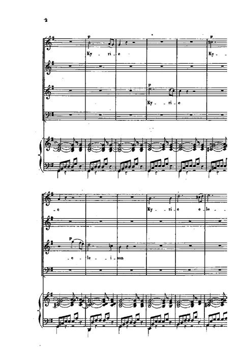 Gounod Charles St Cecilia Mass Cg 56 For Choir Free Sheet Music For Choir