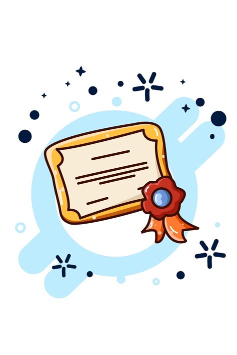 A Award Certificate Cartoon 3226575 Vector Art At Vecteezy