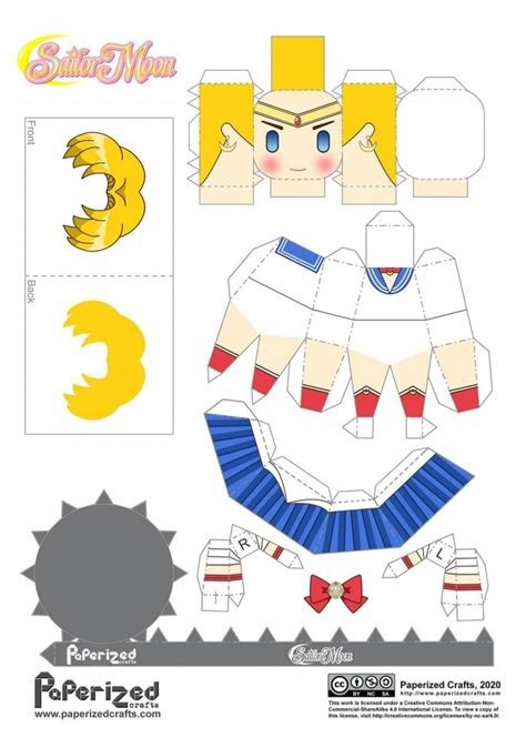 Papercraft Sailor Moon Pdf Sailor Moon S Papercraft Sailor Moon Sexiz Pix