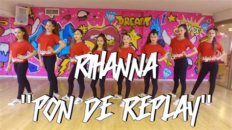 Rihanna Pon De Replay Choreography By Shaked David Youtube