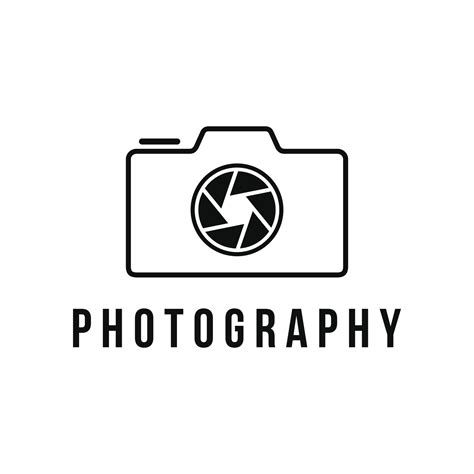 Photography logo design vector 22330048 Vector Art at Vecteezy