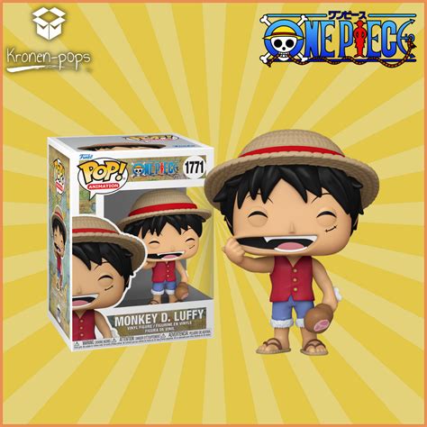 One Piece Monkey D Luffy With Meat Funko Pop Kronen P0ps