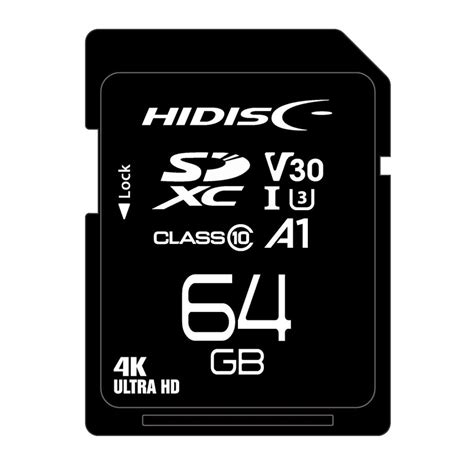 超高速sdxcカード64gb Class10 Uhs I Class3 A1対応 フラッシュメモリメモリカードsdxcカード