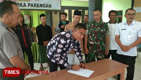 Ciptakan Suasana Kondusif Perguruan Silat Di Tuban Deklarasi Damai