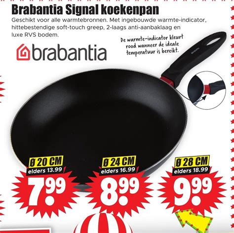 Brabantia Signal Koekenpan Cm Aanbieding Bij Dirk