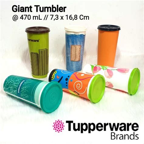 Jual Giant Tumbler Tupperware 470 Ml Shopee Indonesia