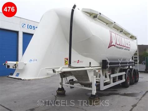 Spitzer CEMENT Silo Tank Trailer For Sale Belgium Roeselare YE39444