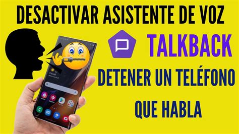 C Mo Activar O Desactivar Talkback El Asistente De Voz En M Viles