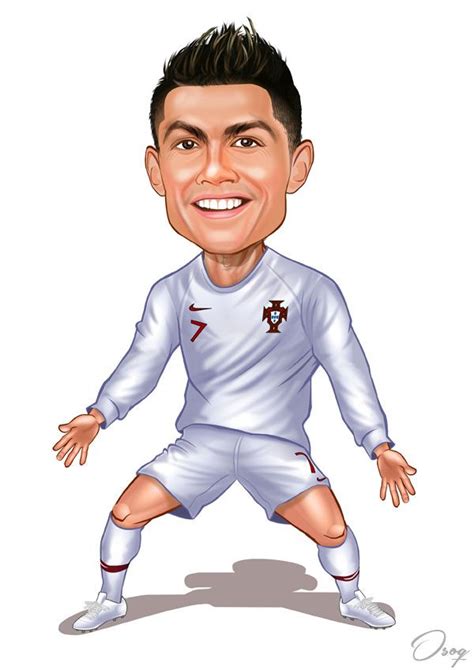 How To Draw A Soccer Player Ronaldo