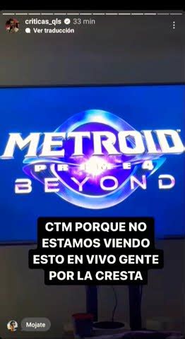 Cesarito Críticas QLS no pudo reaccionar al trailer de Metroid Prime