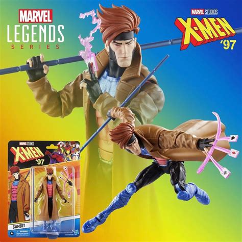 Play Mall All Muñecos De Colección Gambito X Men 97 Marvel Legends