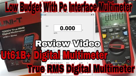 Uni T Ut B Digital Multimeter Review Best Low Budget Multimeter With