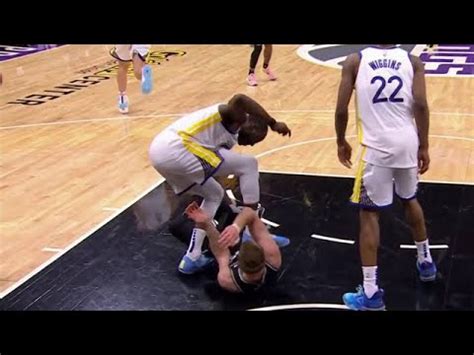 Draymond Green Ejected For Stomping Domantas Sabonis The Nba Show