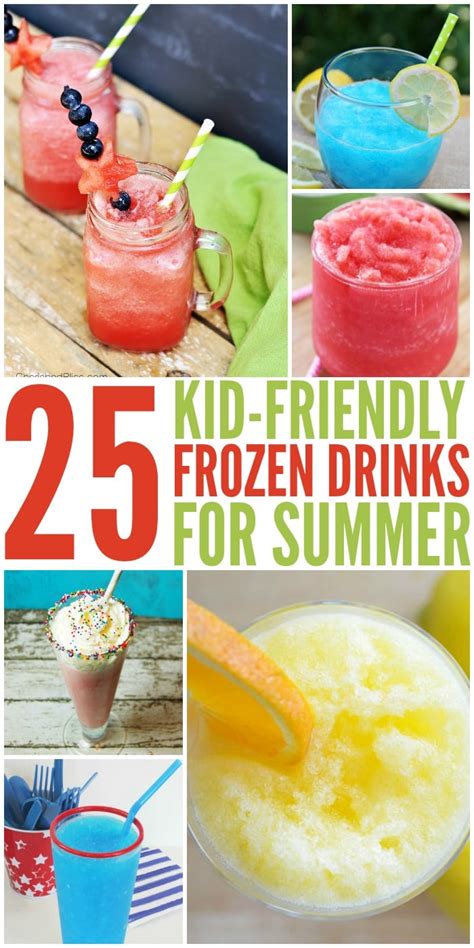 25 Kid-Friendly Frozen Drinks for Summer