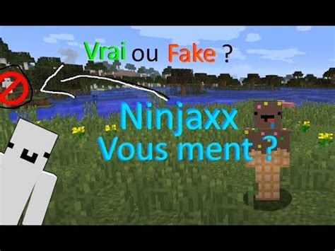 Lhomme Blanc De Ninjaxx Toute la Vérité YouTube