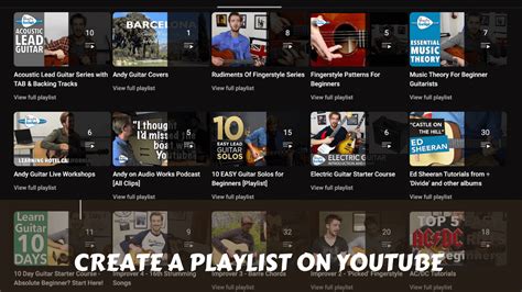 How To Create A Playlist On Youtube