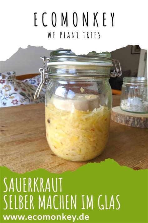 Sauerkraut Selber Machen Im Glas Ecomonkey