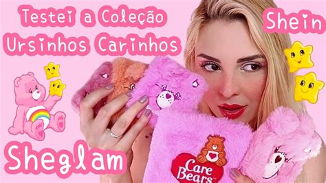 Testando Sheglam Cole O Ursinhos Carinhosos Care Bears Shein