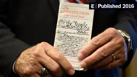 Inside The Conservative Push For States To Amend The Constitution The New York Times