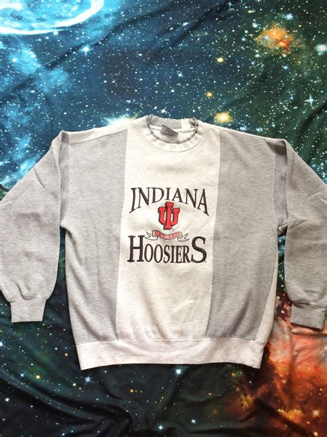 Vintage Indiana University Iu Hoosiers Lee Sport Over Sized Etsy Iu