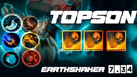 Topson Earthshaker Como Destrozar Partidas Como Topson Dota Youtube