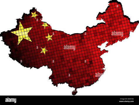 China Map Illustration Stock Vector Images Alamy