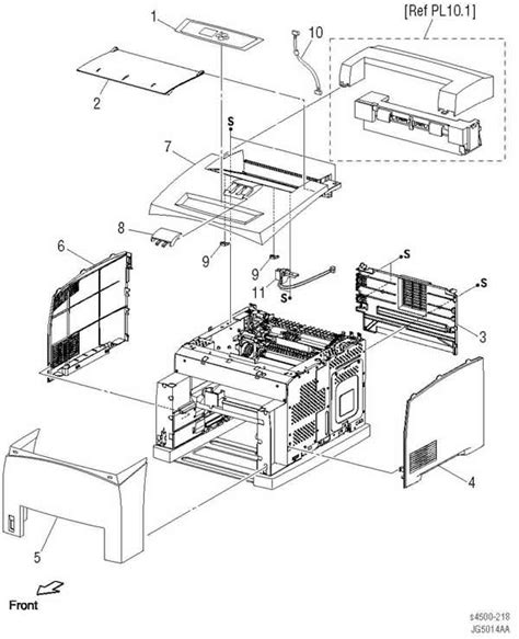 Xerox Office Products Phaser Parts List Diagrams