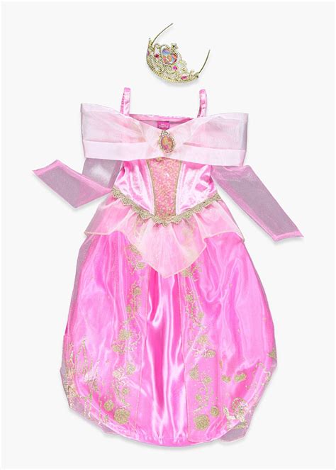 Kids Disney Princess Sleeping Beauty Fancy Dress Costume 3 9yrs Matalan