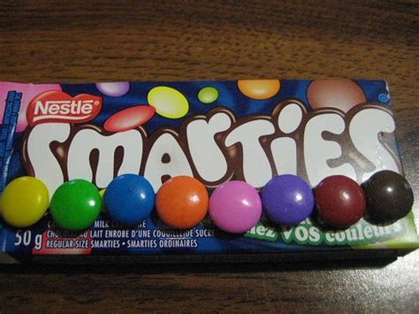 American Smarties vs. Canadian Smarties | Smarties, Food, Good food