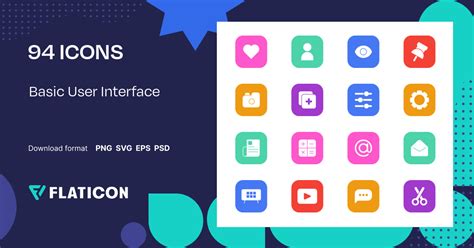 Basic User Interface Icon Pack Color Fill 94 Svg Icons