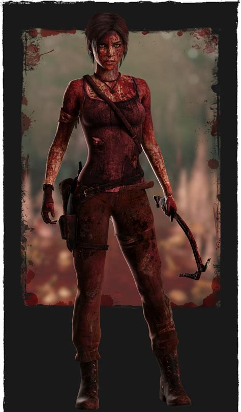 Lara Croft As A Survivor — Dead By Daylight