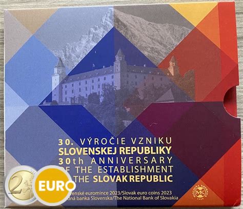 Euro Set Bu Fdc Slovakia Slovak Republic Eurocommemorative Ie