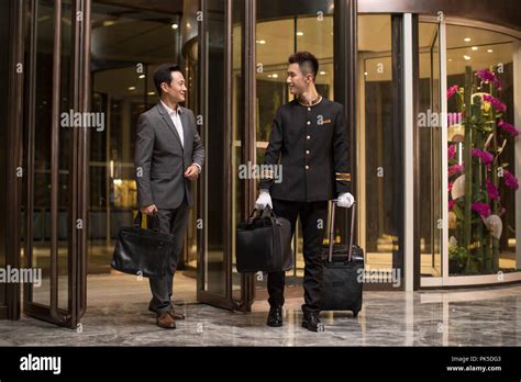 Professional service in luxury hotel Stock Photo - Alamy