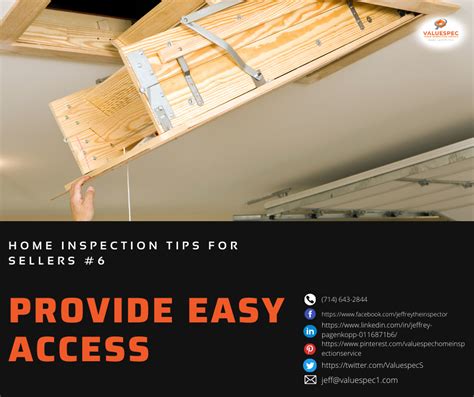 HOME INSPECTION TIPS FOR SELLERS 6 Providing Easy Access To Every Room