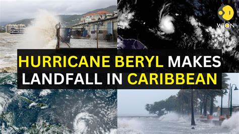 Hurricane Beryl LIVE Hurricane Beryl Extremely Dangerous As It Gains