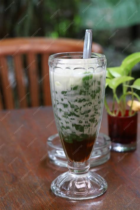 Premium Photo | Es cendol nangka or jackfruits is Indonesia traditional ...