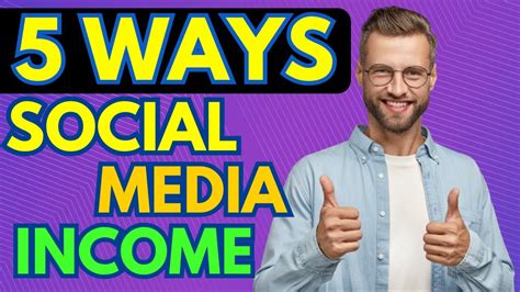 How To Earn Passive Income Through Social Media 5 Simple Powerful Ways To Boost Income Youtube