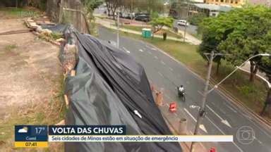 Bom Dia Minas Início do período chuvoso já deixa pessoas desalojadas