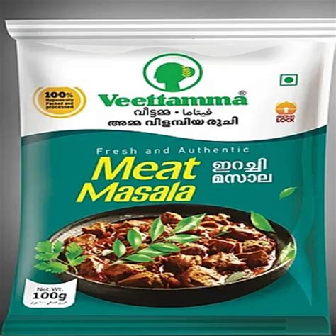 100gm Veettamma Meat Masala Powder At Rs 65 Pack Mutton Masala Powder