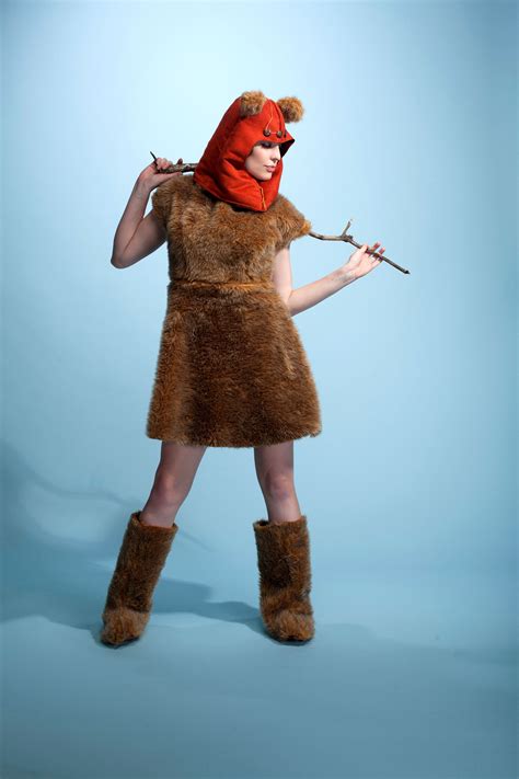 Convertible Ewokwookie Dress Ewok Costume Ewok Star Wars Outfits